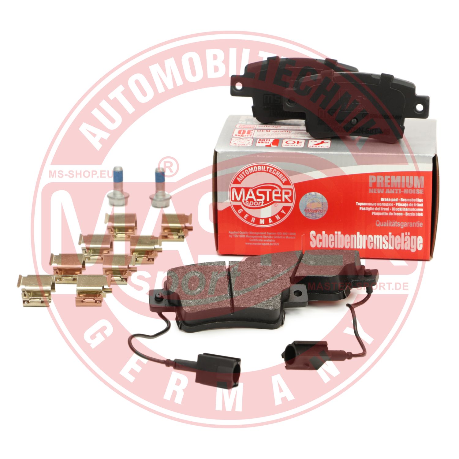 Placute frana MASTERSPORT GERMANY 13046038622N-SET-MS